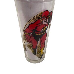 PEPSI Collector Series THE FLASH 1971 Warner Bros glass Vintage